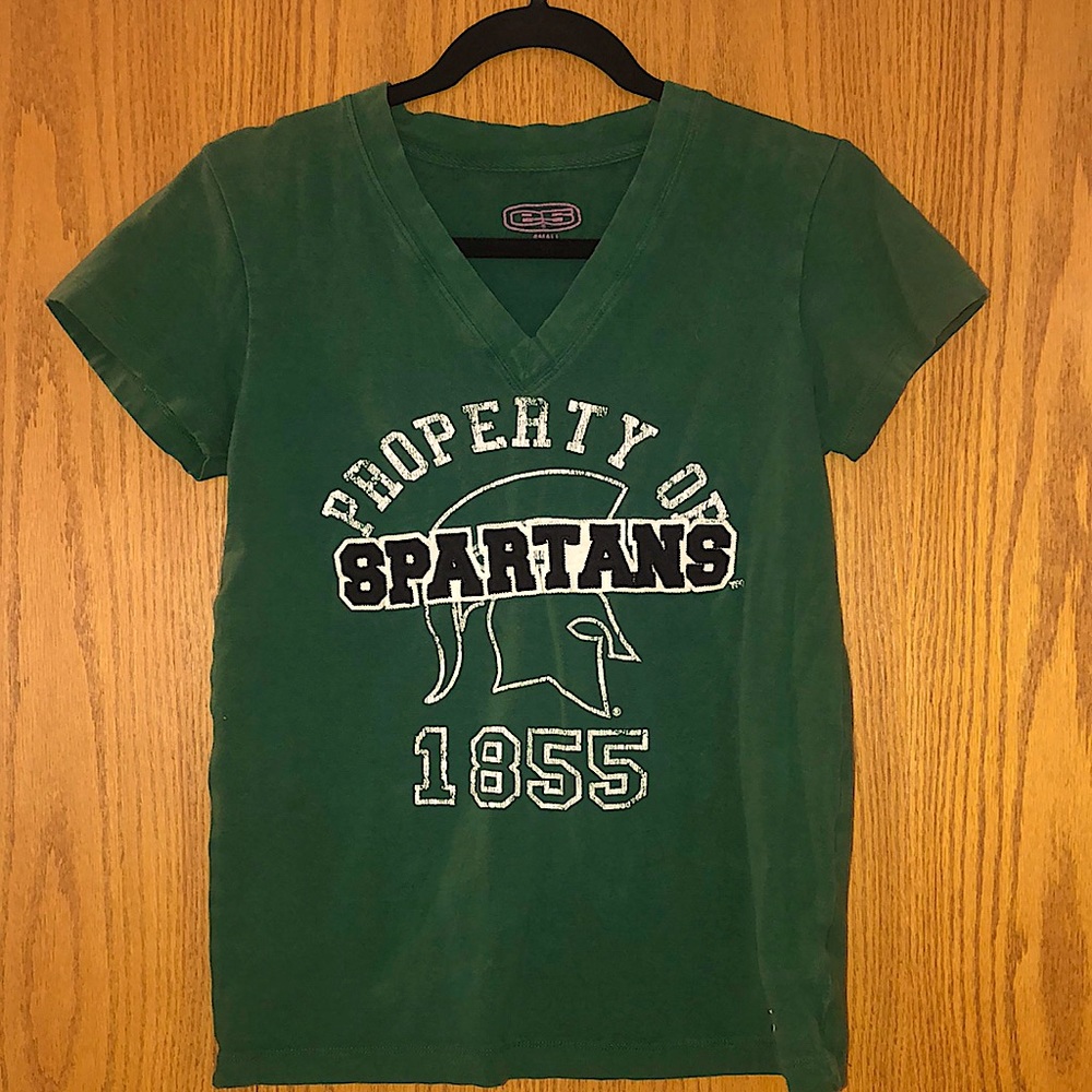 Michigan State Spartans V-Neck